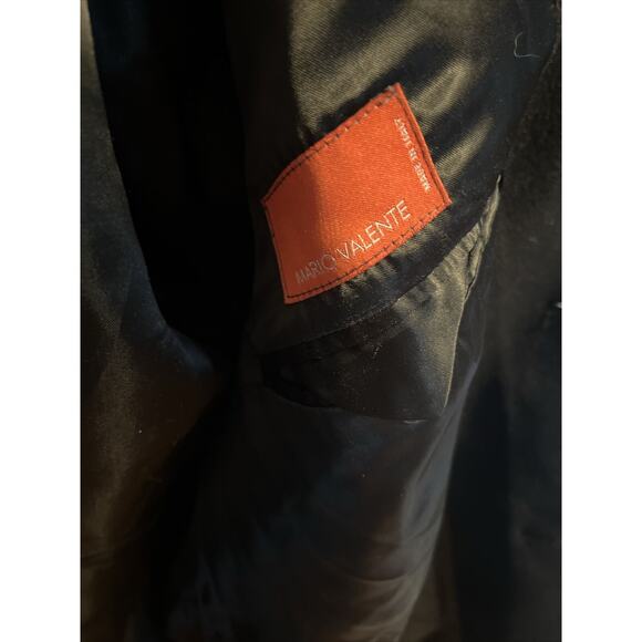 Mario Valente Overcoat Trench Coat 42L Wool & Cashmere Pristine Condition Italy - Picture 3 of 11